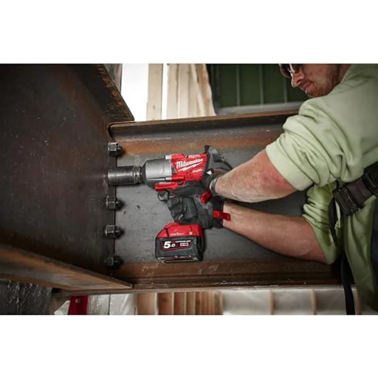 Milwaukee Akku-Schlagschrauber M18 ONEFHIWF12-0X FUEL ONE KEY 12'' Vierkant 18V Sprengring ohne Akku – Bild 3
