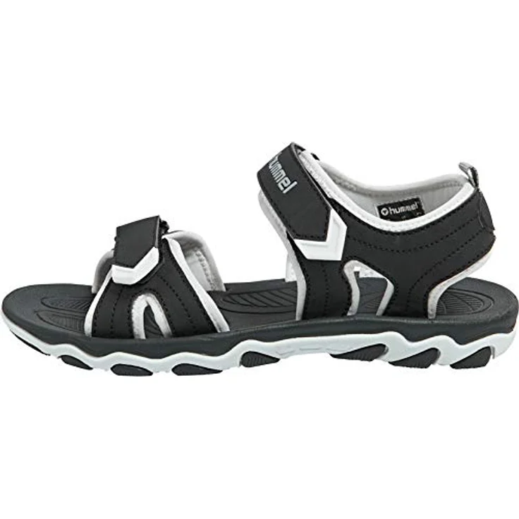 hummel Sandal Sport Jr, Unisex Sicherheitssandalen aus Kunstleder und Neopren, Schwarz, Größe 33 – Bild 1