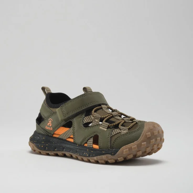 Kamik Drift, Unisex Sicherheitssandalen in Braun, Größe 32