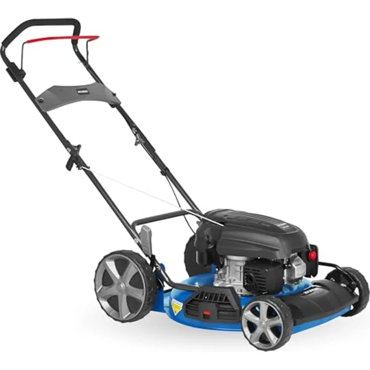 HYUNDAI Benzin-Rasenmäher LM5103G M, Mulchmäher mit 51 cm Schnittbreite, 3.9 PS, ohne Radantrieb – Bild 1