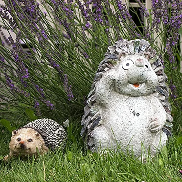 ProGarden Gartenfigur - Deko Igel 20 cm – Bild 5