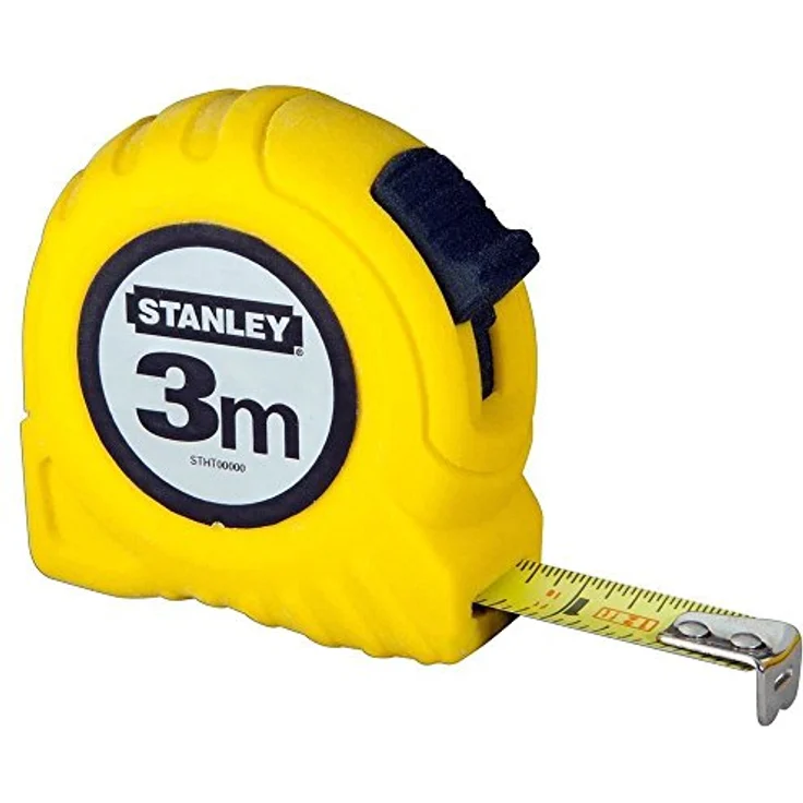 Stanley Bandmaß (3 m, extra-starkes gebogenes Band, Polymer-Schutzschicht, Endhaken dreifach vernietet) 1-30-487 – Bild 3
