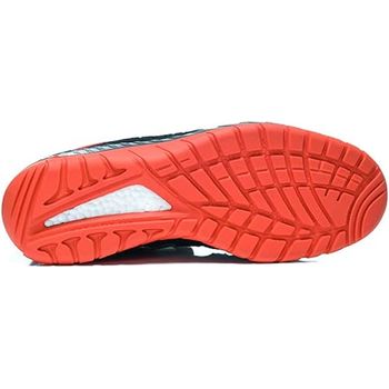 ELTEN Scarpe antinfortunistiche Lonny Red Easy ESD S1P, da donna e da uomo, in tessuto, con punta in acciaio, leggere, sportive, nero/rosso, taglia: 38