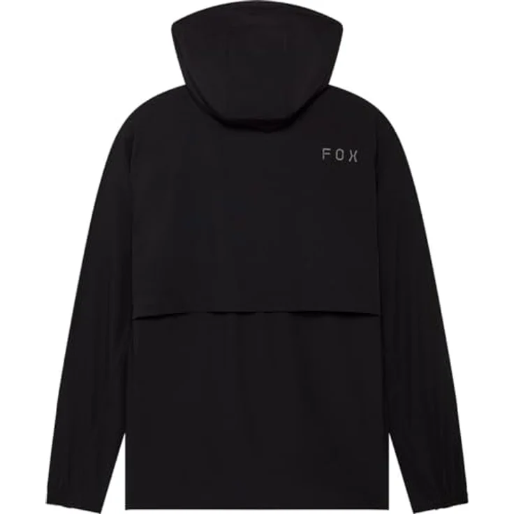 Fox Survivalist Windbreaker, Herren Velojacke mit Mesh-Einsätzen, Schwarz, Größe L – Bild 2