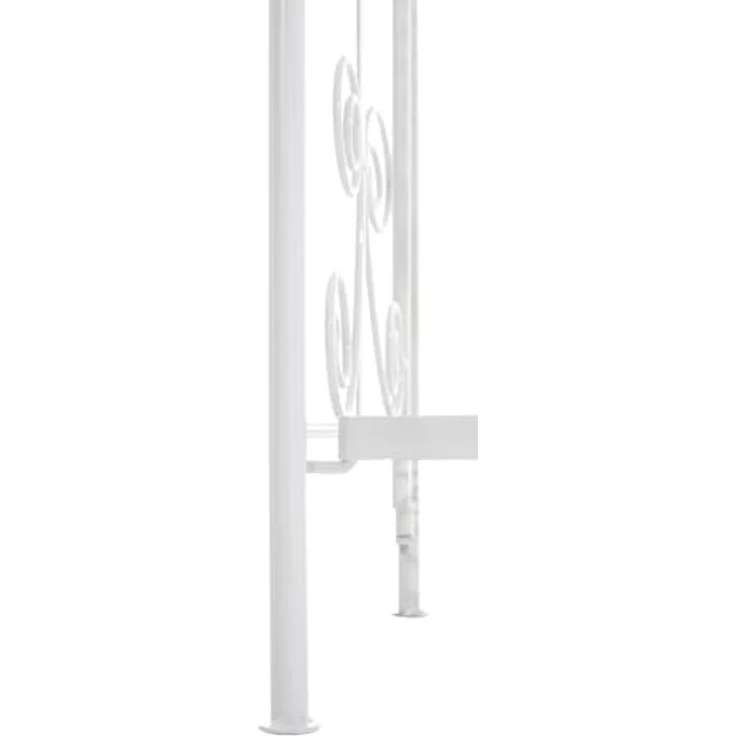 CLP Standregal Ciara, klappbares Spalier im Landhausstil, pulverbeschichtet - Weiß – Bild 4