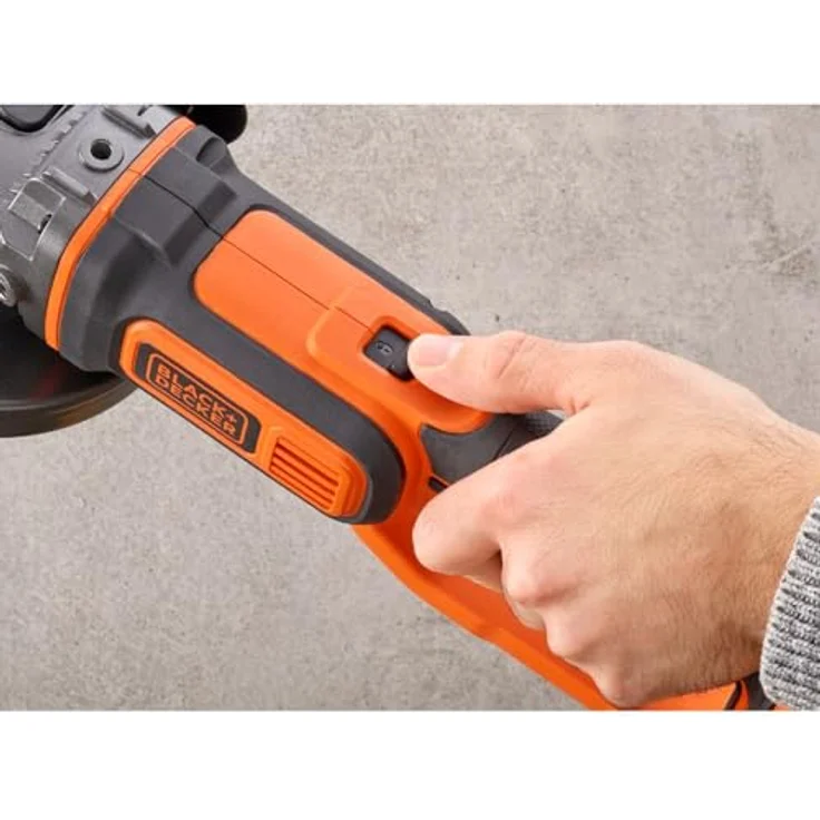 Black+Decker Li-Ion Akku-Säbelsäge (18V, 22 mm Hublänge, max. 110 mm Schnitttiefe, flexibler Sägeschuh, ergonomische Griffgummierung, ohne Akku und Ladegerät) BDCR18N – Bild 2