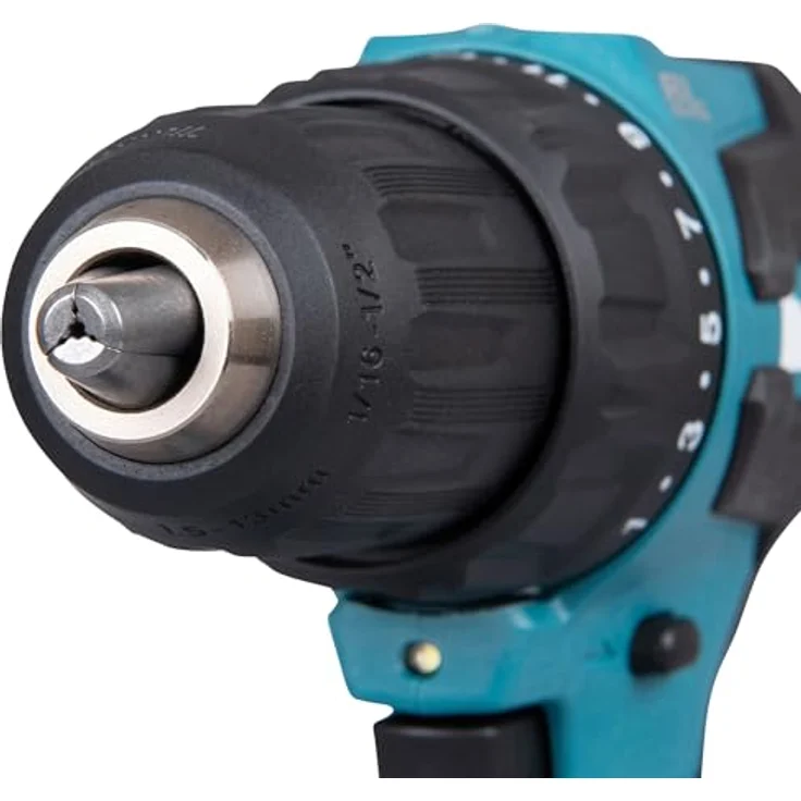 Makita DHP490RFX3, Akku-Schlagbohrschrauber mit bürstenlosem Motor, 20 Drehmomentstufen, Holzbohrleistung bis 38 mm, Stahlbohrleistung bis 13 mm, nur 1,4 kg – Bild 7