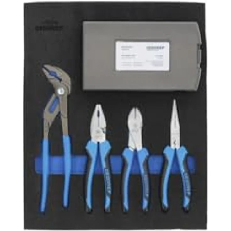 Gedore TS-308 2956535, 308-teiliges Werkzeugset mit 2-farbigen Schaumstoffeinlagen und umfassendem Werkzeugsortiment – Bild 5