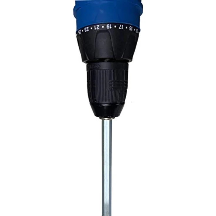 BERG Wendelrührquirl WR 85 S, HEX8-Aufnahme, Silber, 85x500mm, für gründliches Vermischen von zähen Materialien – Bild 2