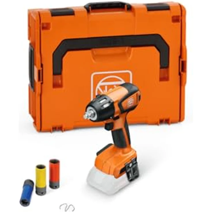 Fein Akku-Schlagschrauber 18 V ASCD 18-300 W2 AS Ready to use Set, mit Aufbewahrungskoffer, ergonomische Handhabung, 71151063000, von FEIN, elektronische Drehmomenteinstellung, kompatibel mit Bosch Professional 18 V Akkus, blaue Ausführung – Bild 1