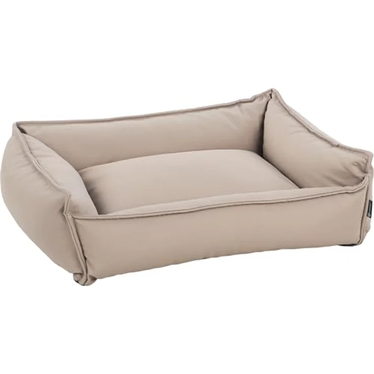 Flamingo Korb Leder - Odet Rechteck Beige 65x50x20cm - Stilvoll und komfortabel – Bild 1