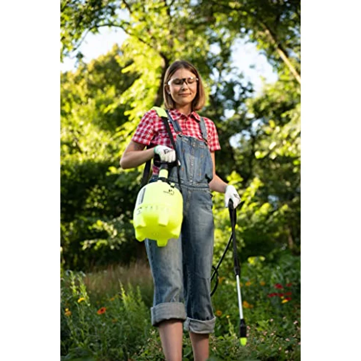 Marolex Prostatsion 5, Handspritzgerät mit Teleskop-Verbund-Aluminium 65-115 cm, 5L Fassungsvermögen, Multicoloured und Dosierventil mit Arretierfunktion – Bild 4
