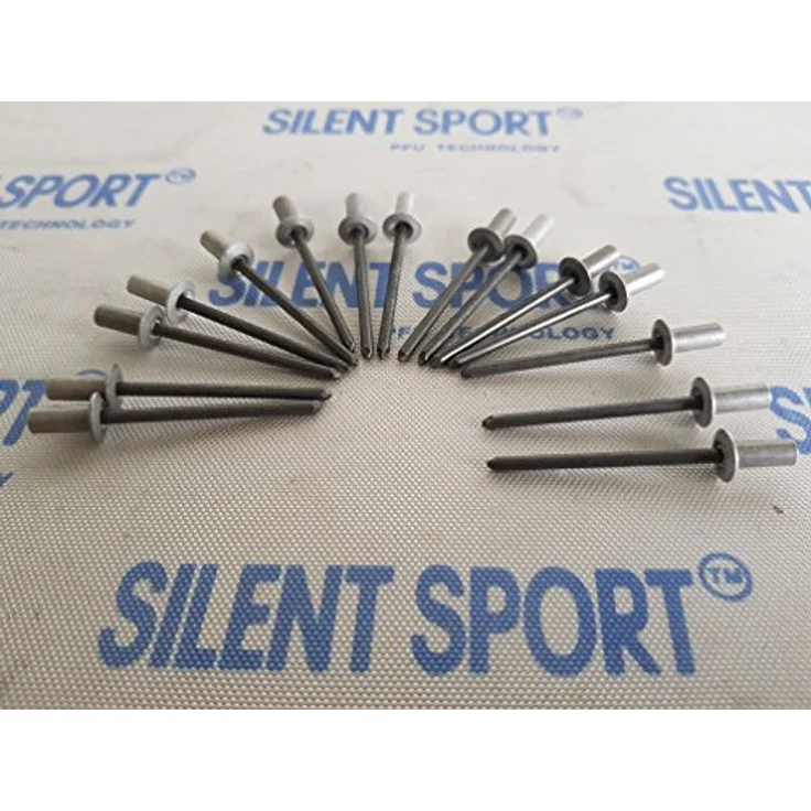 Silent Sport Premium Gasdichte Spezialnieten/Blindnieten für Schalldämpfer/Auspuffe, 15 Stk. für optimale Abdichtung und Langlebigkeit – Bild 1