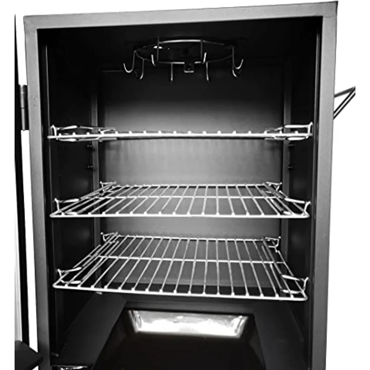 El Fuego Holzkohlegrill Smoker Portland W Window - AY3173 – Bild 4