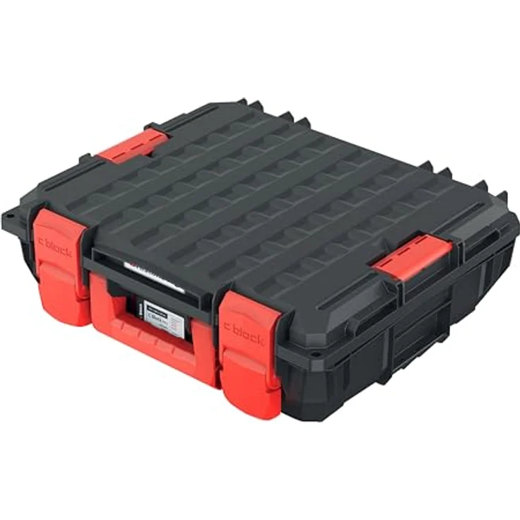 Prosperplast Kistenberg C Block Pro, Werkzeugkoffer mit vielen Fächern für optimale Werkzeugorganisation – Bild 1