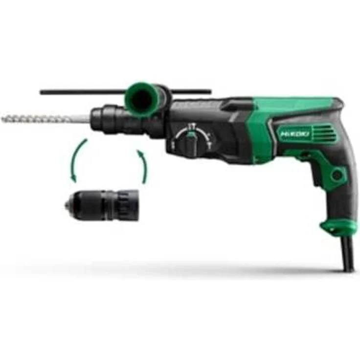 Hikoki Bohr- & Meißelhammer DH26PMC (SDS-plus) inkl. 13 mm SSBF mit Transportkoffer