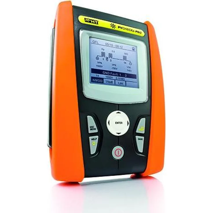 HT Instruments HT PV-Installationstester, Multimeter für PV-Strings bis 1.500 V, mit Farb-Touchscreen und Ground Fault Locator