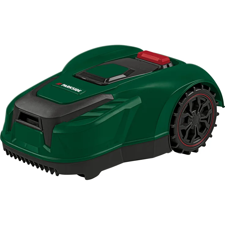 PARKSIDE® 20 V Mähroboter »PAMR 500 A1«, für Rasenflächen bis 500 m², mit Akku, Ladestation und WLAN-fähigem Regensensor