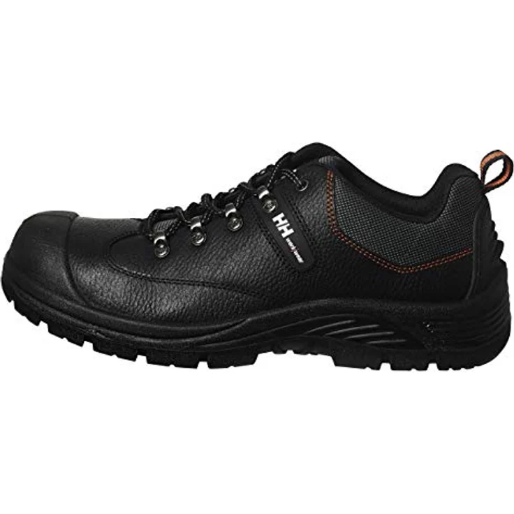 Helly Hansen workwear Aker Low Sicherheitsschuhe S3 SRC, schwarz, wasserabweisendes Leder, nichtmetallischer Durchtrittschutz, atmungsaktives Innenfutter – Bild 4