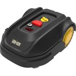 LANDXCAPE Mähroboter 'LX835', 4-Räder, 3-Blatt-Schneid-/Mulchsystem, bürstenloser Motor, Digitalanzeige, automatisches Laden, für Flächen bis 800 m²