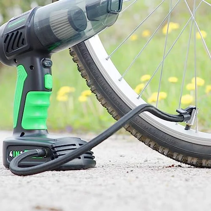 Hammersmith Air Storm Auto Staubsauger & Luftkompressor mit 10.30 Bar Druck, kabellos, USB-aufladbar – Bild 7