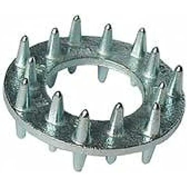 GEKA 102252 Holzverbinder C10-95 zweiseitig verzinkt (Scheibendübel), Silber, 25 Stück