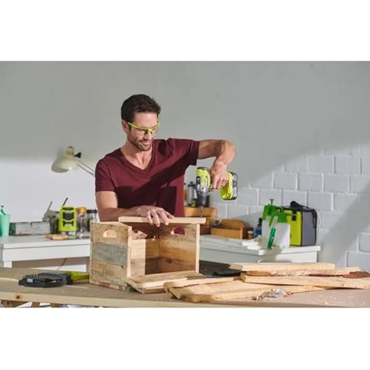 Ryobi 5133003595 R18PD5-0, 18 V, grün – Bild 3