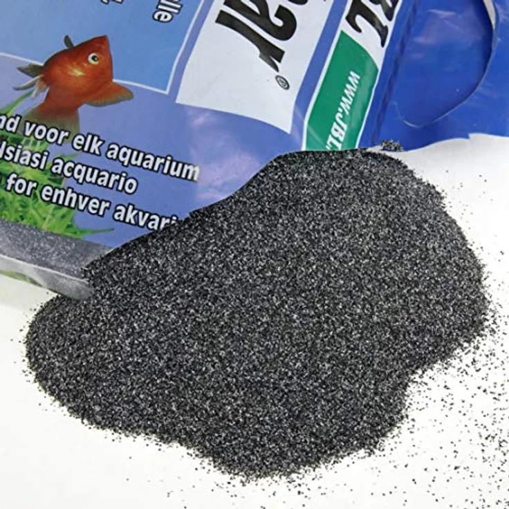 JBL Sansibar Schwarzer Bodengrund für Aquarien Inhalt: 5 kg – Bild 2