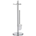 Kela Ken Toilettengarnitur, Metall, Silber glänzend, 73 cm