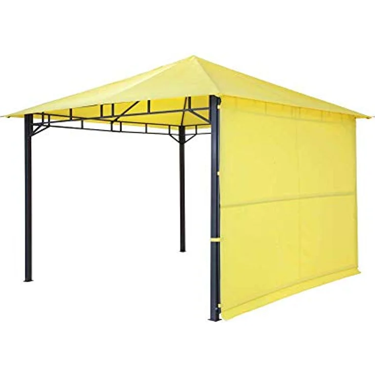 Tepro Pavillon-Ersatzdach für Pavillon Lehua, gelb, pulverbeschichtet, 3,87 kg, passend für tepro Pavillongestell Lehua 5505BU – Bild 2