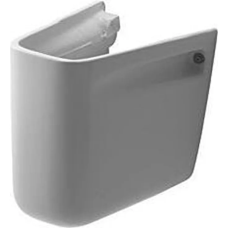 Duravit, Waschbecken, Halbsäule D-CODE weiß (268 mm, 245 mm)