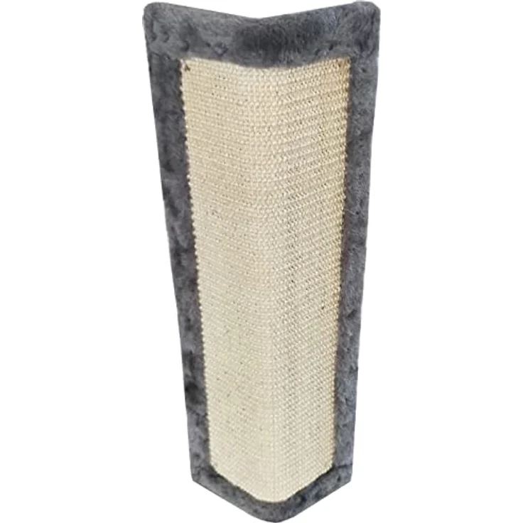 Dehner Katzen-Kratzbrett Border, flexibel, ca. 50 x 22 cm, Sisal, beige/grau – Bild 2