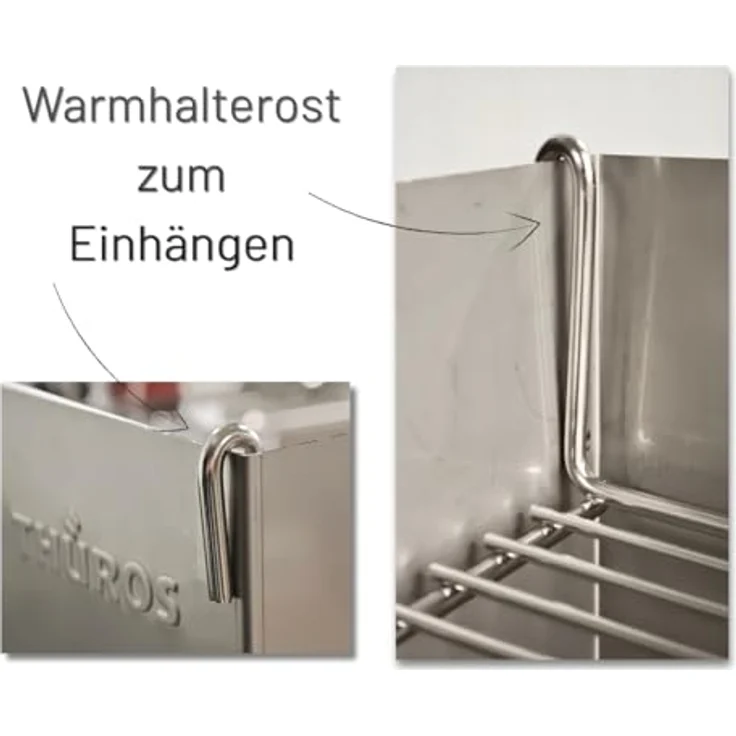 THÜROS T3 Direkt Plus Holzkohlegrill Edelstahl – Bild 7