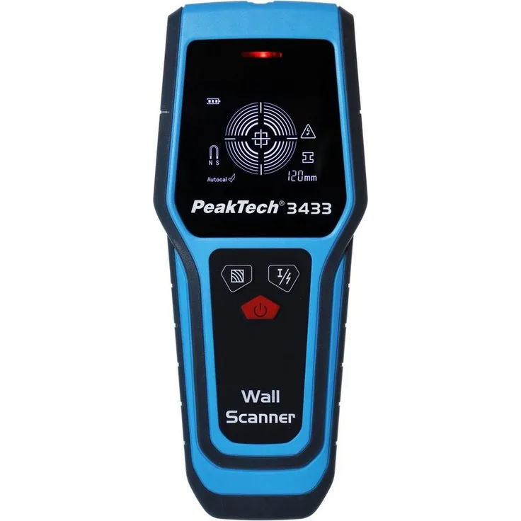 PeakTech Leitungsortungsgerät PeakTech P 3433: Digitaler Wandscanner, 1-tlg. mit invertierter LCD Anzeige - Preisvergleich