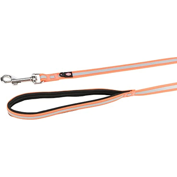 TRIXIE Easy Life Schleppleine, Reflektierend, M–XL: 10 M/17 Mm, Orange - 207323 – Bild 3