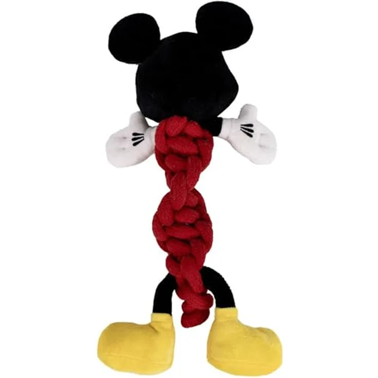 CERDÁ LIFE'S LITTLE MOMENTS Mickey Mouse Beißring für Hunde, Robustes und sicheres Spielzeug aus Baumwolle, ideal zum Kauen und Zahnreinigung für kleine und große Hunde – Bild 2