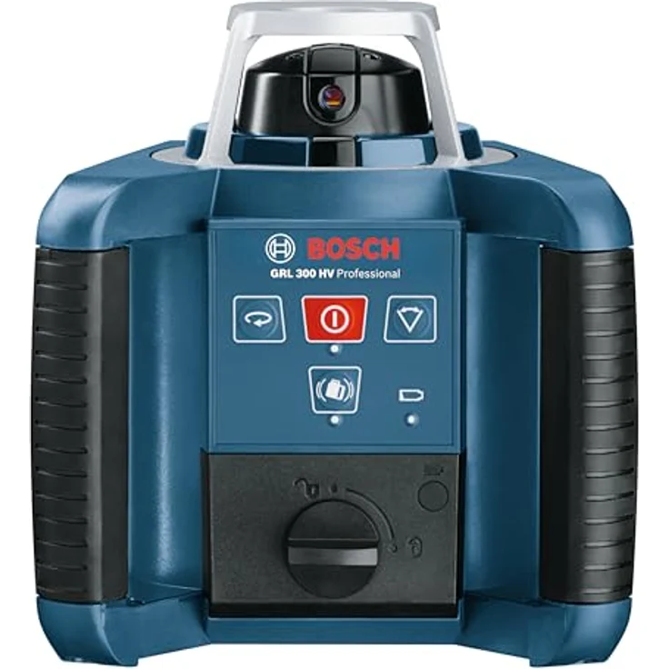 Bosch Professional GRL 300 HV, 300 m Arbeitsbereich mit Empfänger, Fernbedienung, Transportkoffer, Empfänger, Wandhalter – Bild 2