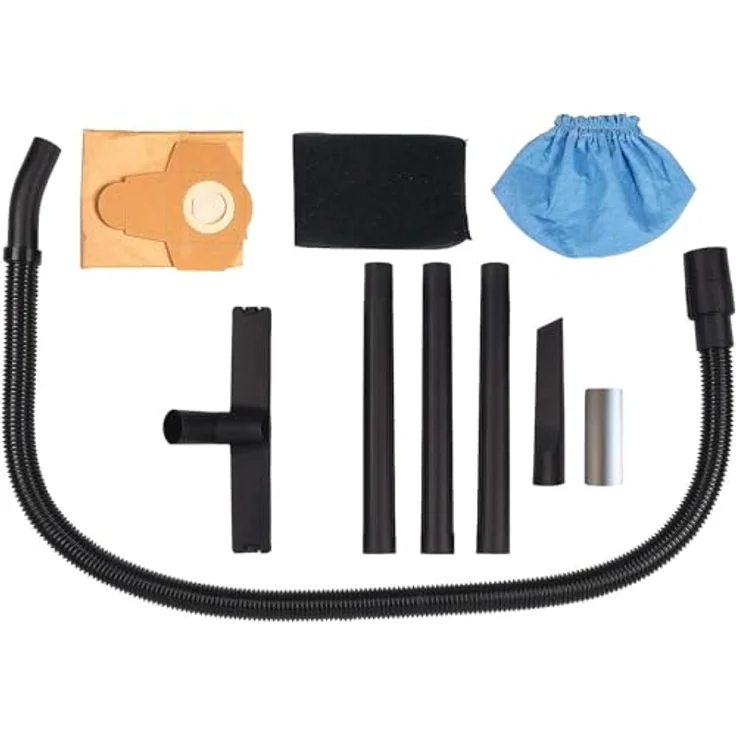 Einhell Nass-Trockensauger TC-VC 1815 S (1.250 W, 15 Ltr.-Edelstahlbehälter, 36 mm-Schlauchsystem, Zubehörhalterung, Saugdüse mit Kombi-Einsatz) beutellos 15 Liter – Bild 2