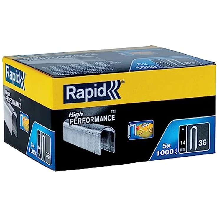 Rapid Kabelklammern Typ 36-14 mm DP, 5X 1000 Stück Schachtel, 11886910 – Bild 2