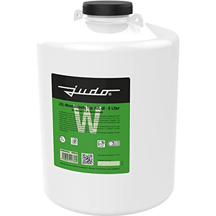 JUDO JUL-W Minerallösung für Härtegrad 1und2, Flasche 6 Liter grün, 8600025-SW12924 - Judo – Bild 2