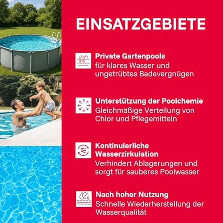 T.I.P. SPP 300 F Poolpumpe 8000 l-h 8.5m Gartenpumpe – Bild 5