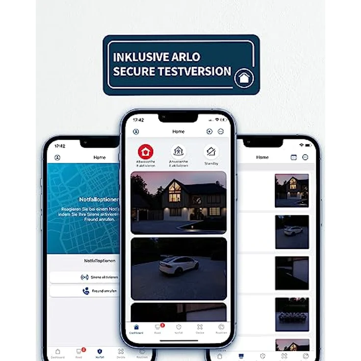 Die neue Arlo Video Doorbell | 1080p HD-Video, 25% größeres Sichtfeld, Paketerkennung, Bewegungsmelder, 2-Wege-Audio, Smart-Sirene, Nachtsicht, Türklingel-Verkabelung erforderlich, AVD1001 – Bild 3