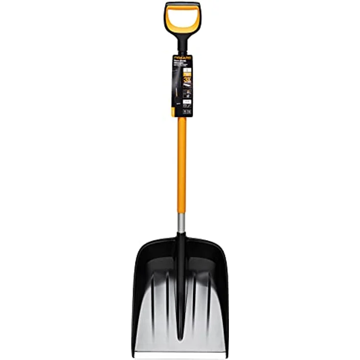 Fiskars X-Series Schneeschaufel, ergonomisch mit rutschfestem Griff und verstärktem Polymerblatt, kältebeständig bis -30ºC – Bild 7