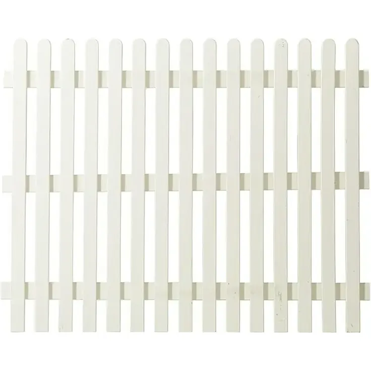 Plus Vorgartenzaun Retro, Nadelholz, 150 x 120 cm, farbig behandelt
