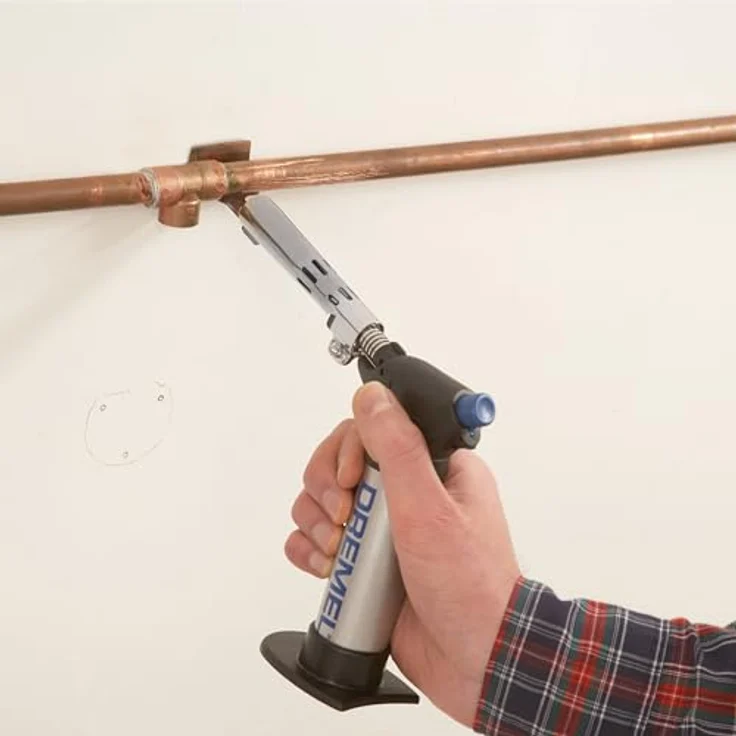 Bosch Home & Garden Lötkolben VersaFlame (2200-5), Multifunktionaler Butangas Lötkolben mit Piezo-Zündung, 34ml Tankinhalt, bis zu 1200 °C – Bild 8