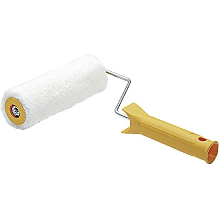 Nölle 702318 Malerroller mit Bügel, 18 cm, geeignet für feste Farben und Cremes, Polyacryl