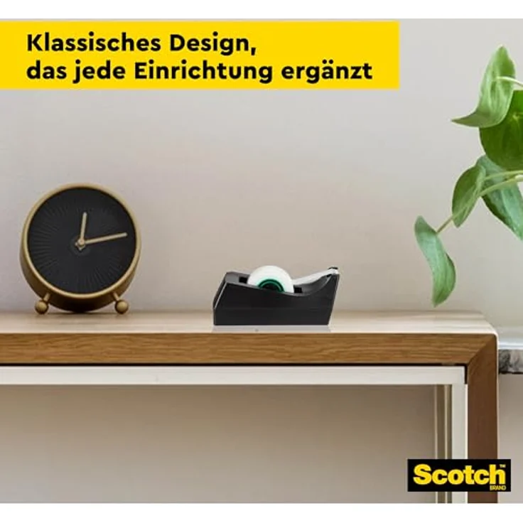 Scotch C38 Schreibtisch Klebebandabroller, schwarz – Bild 5