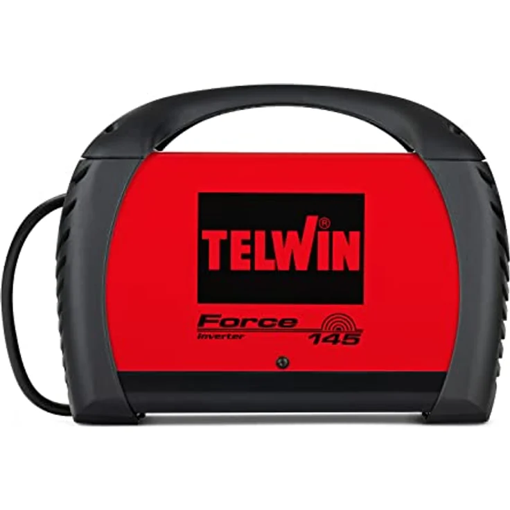 Telwin Force 145 Elektroden-Schweissgerät MMA mit Inverter-Technologie, Set inkl. Transportkoffer, Anschlussgarnitur, Massekabel, Handschild und Schlackehammer – Bild 11