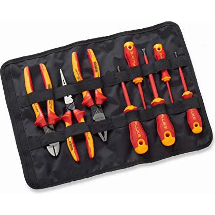 Fluke Pack30 Professioneller Werkzeugrucksack + Isoliertes Handwerkzeug-Starterset (5 isolierte Schraubendreher und 3 isolierte Zangen) – Bild 2