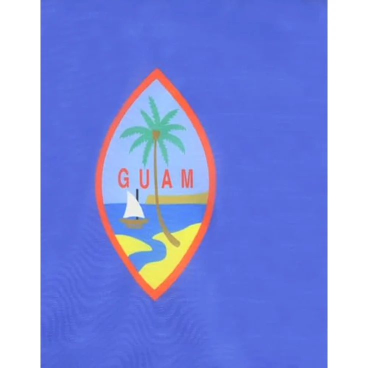 AZ FLAG Flagge Guam, Polyester 100D, 45x30 cm mit Kordel, verstärkte Ecken, für Innen & Außen – Bild 3